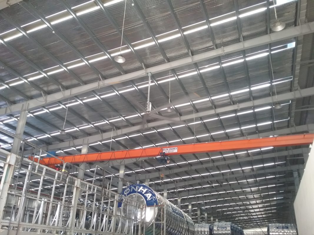 QUẠT TRẦN CÔNG NGHIỆP HVLS