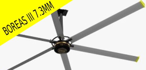 QUẠT TRẦN CÔNG NGHIỆP BOREAS 3 CÁNH DÀI 7,3 M