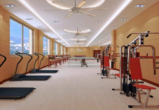 quạt trần HVLS KALE Air Cool
